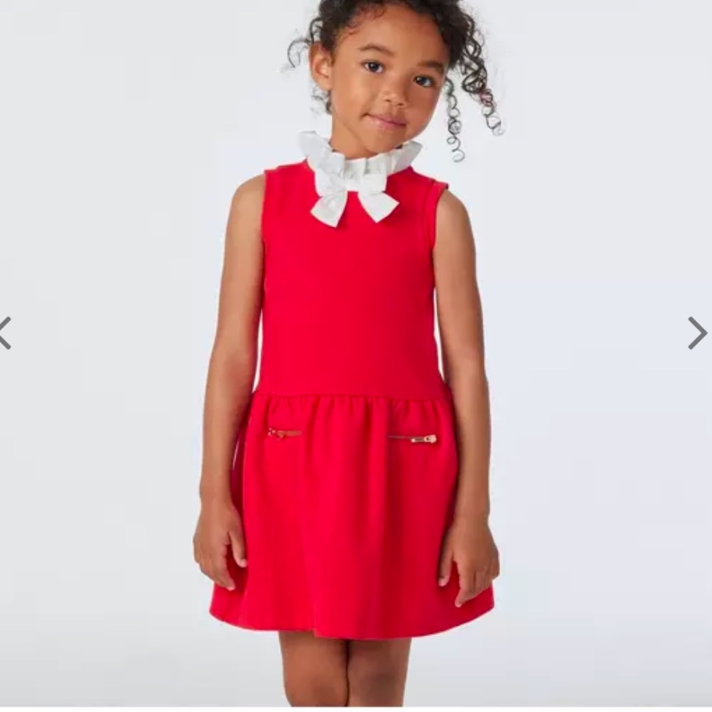 Janie & Jack true red dress